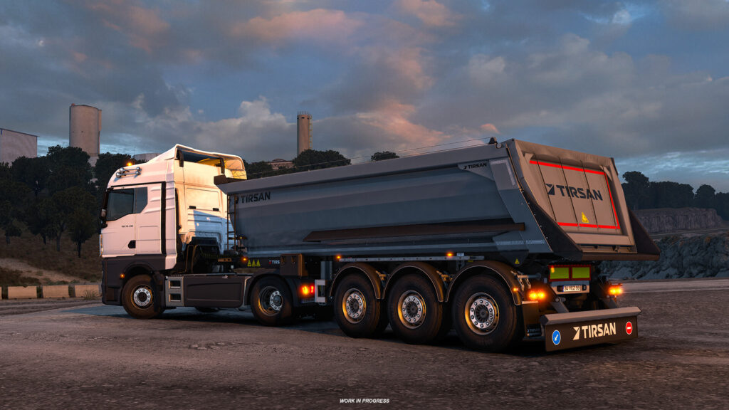 ETS 2 için TIRSAN Dorseleri DLC’si yayınlandı! 12 Euro Truck Simulator 2 TIRSAN Trailer Pack 4