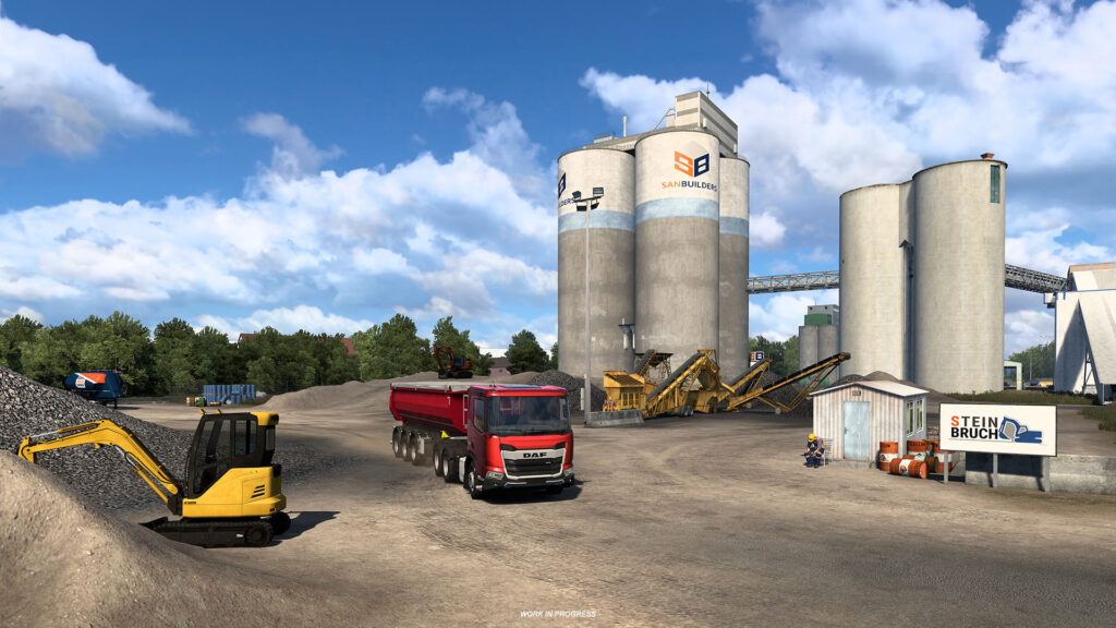 ETS 2 Germany Rework – Ren-Ruhr: Endüstri ve Kavşaklar 10 ETS 2 Germany Rework Rhine Ruhr Industry Intersections 10