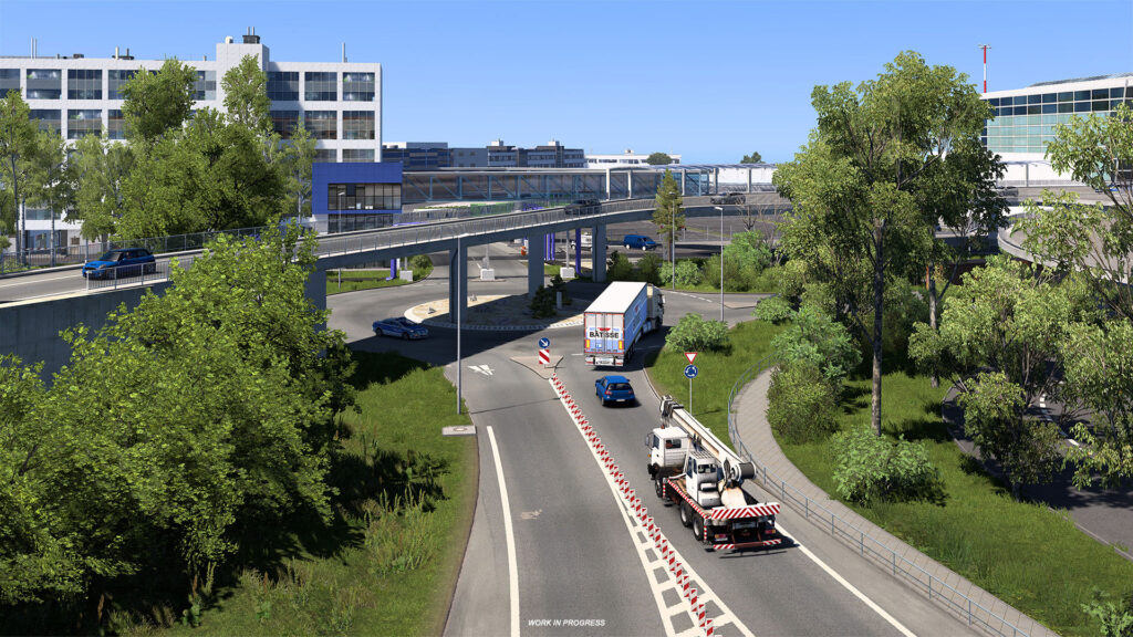 ETS 2 Germany Rework – Ren-Ruhr: Endüstri ve Kavşaklar 13 ETS 2 Germany Rework Rhine Ruhr Industry Intersections 12