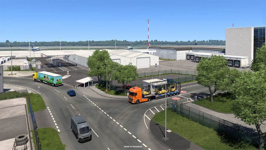 ETS 2 Germany Rework – Ren-Ruhr: Endüstri ve Kavşaklar 12 ETS 2 Germany Rework Rhine Ruhr Industry Intersections 13