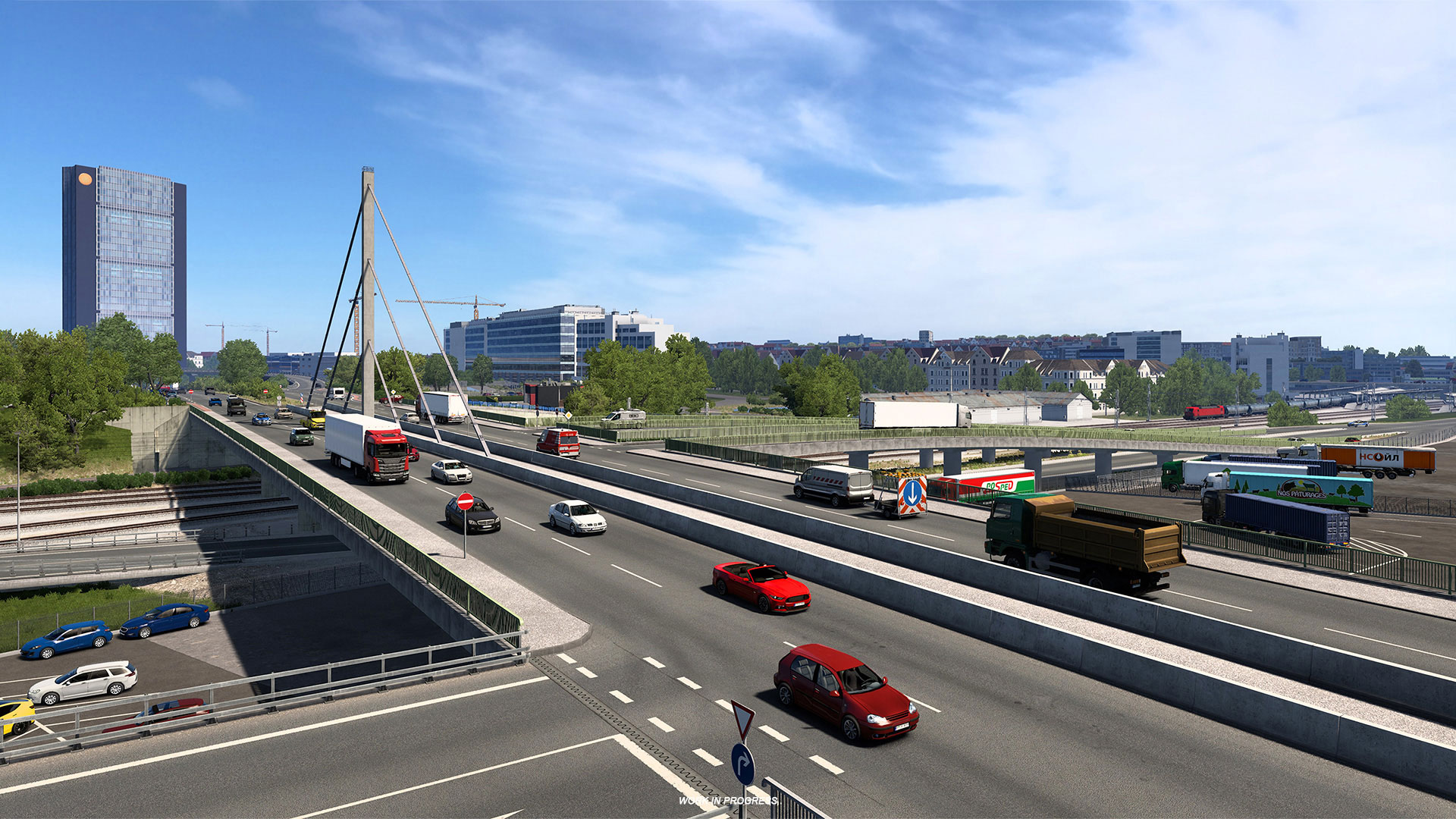 ETS 2 Germany Rework – Ren-Ruhr: Endüstri ve Kavşaklar 16 ETS 2 Germany Rework Rhine Ruhr Industry Intersections 15