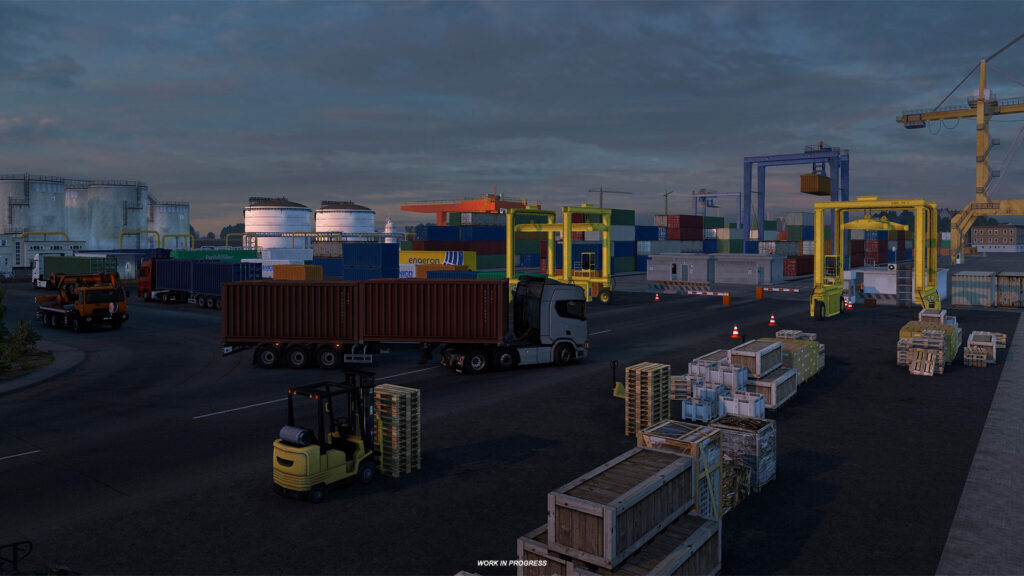 ETS 2 Germany Rework – Ren-Ruhr: Endüstri ve Kavşaklar 2 ETS 2 Germany Rework Rhine Ruhr Industry Intersections 2
