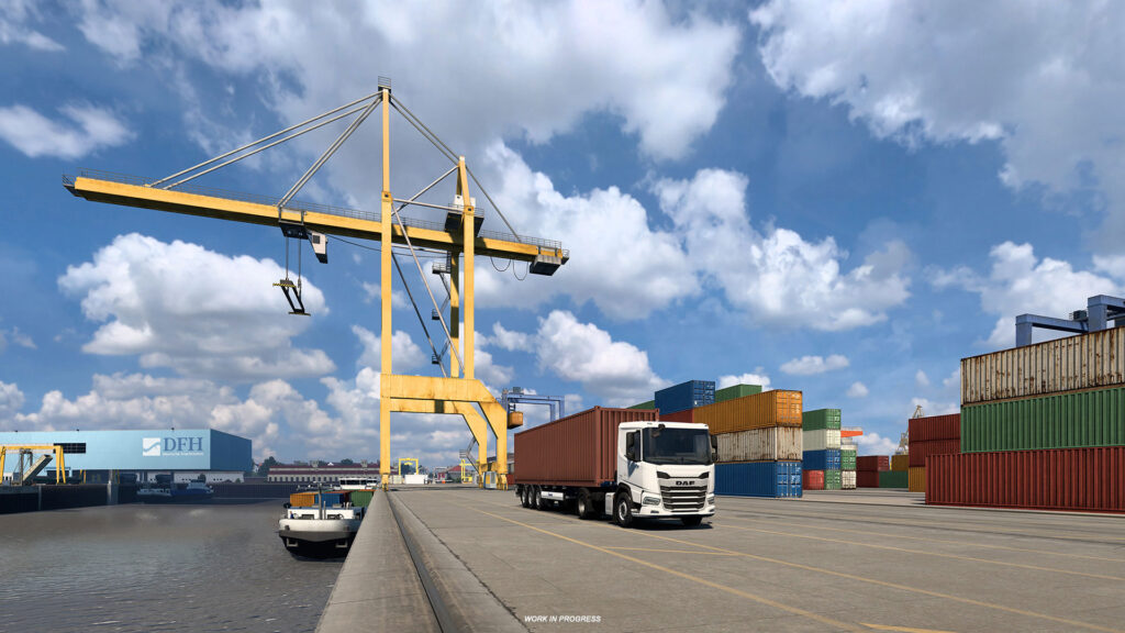 ETS 2 Germany Rework – Ren-Ruhr: Endüstri ve Kavşaklar 3 ETS 2 Germany Rework Rhine Ruhr Industry Intersections 3