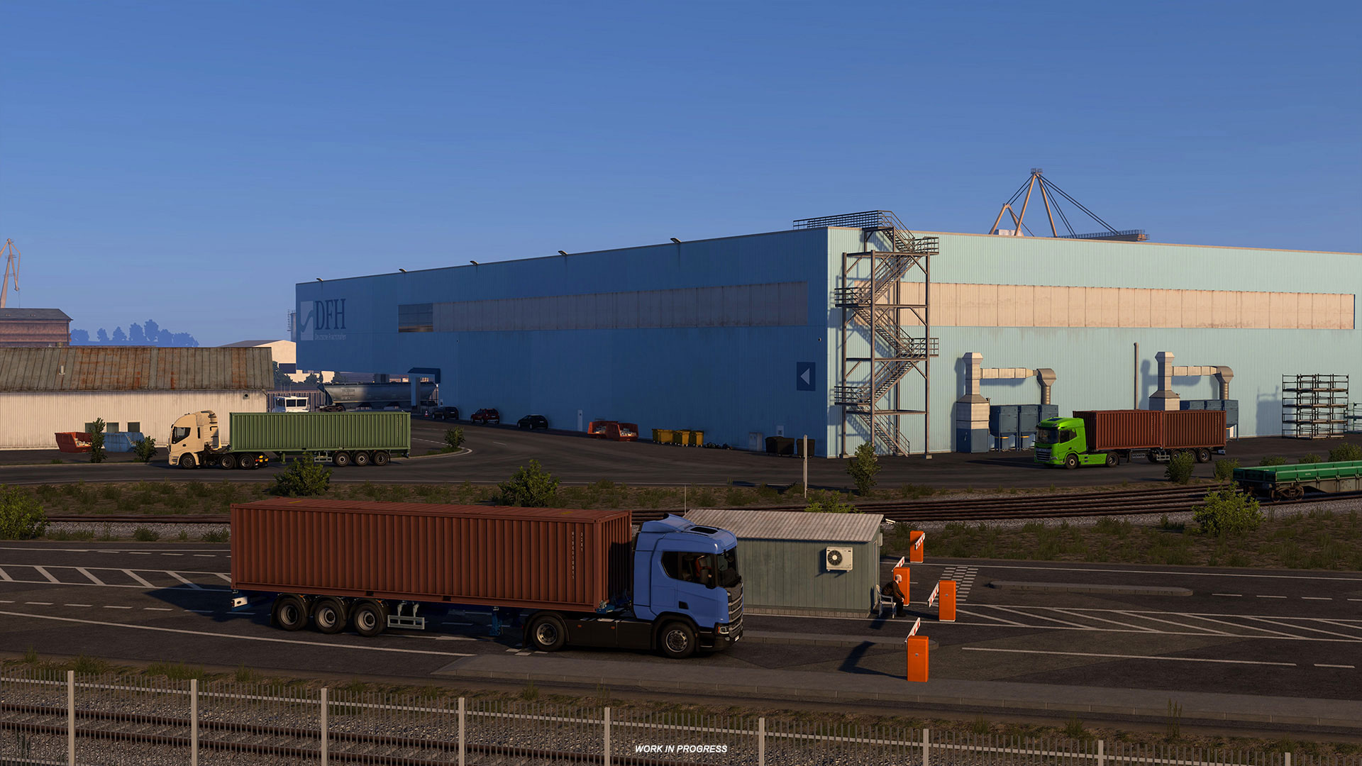 ETS 2 Germany Rework – Ren-Ruhr: Endüstri ve Kavşaklar 5 ETS 2 Germany Rework Rhine Ruhr Industry Intersections 5