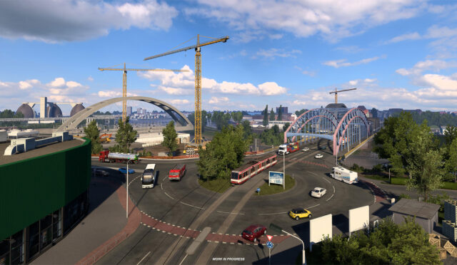 ETS2 – Germany Rework – Rhine: Köln, Dortmund, Düsseldorf ve Duisburg şehirleri sıfırdan inşa edilmiş