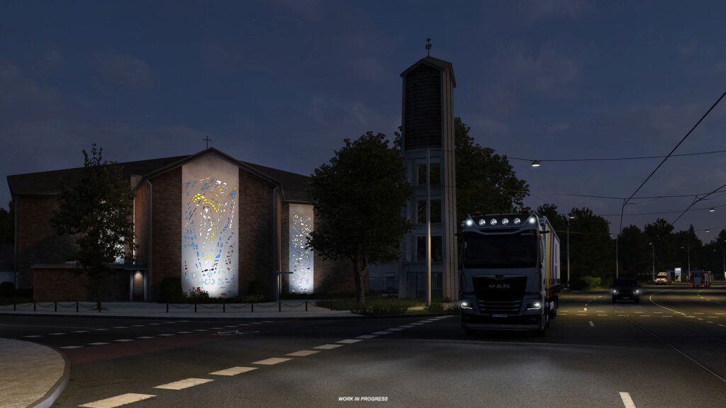 ETS2 – Germany Rework – Rhine: Köln, Dortmund, Düsseldorf ve Duisburg şehirleri sıfırdan inşa edilmiş 13 ETS 2 Germany Rework Rhine Through Cities 13