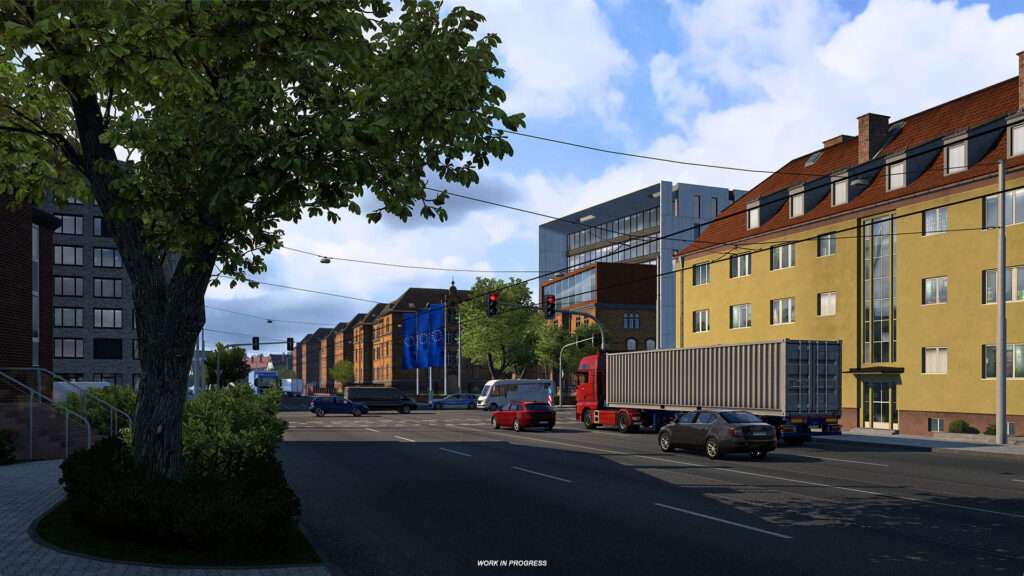 ETS2 – Germany Rework – Rhine: Köln, Dortmund, Düsseldorf ve Duisburg şehirleri sıfırdan inşa edilmiş 14 ETS 2 Germany Rework Rhine Through Cities 14