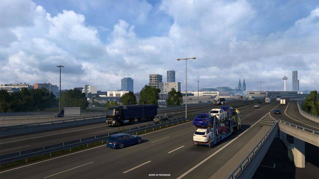 ETS2 – Germany Rework – Rhine: Köln, Dortmund, Düsseldorf ve Duisburg şehirleri sıfırdan inşa edilmiş 9 ETS 2 Germany Rework Rhine Through Cities 9