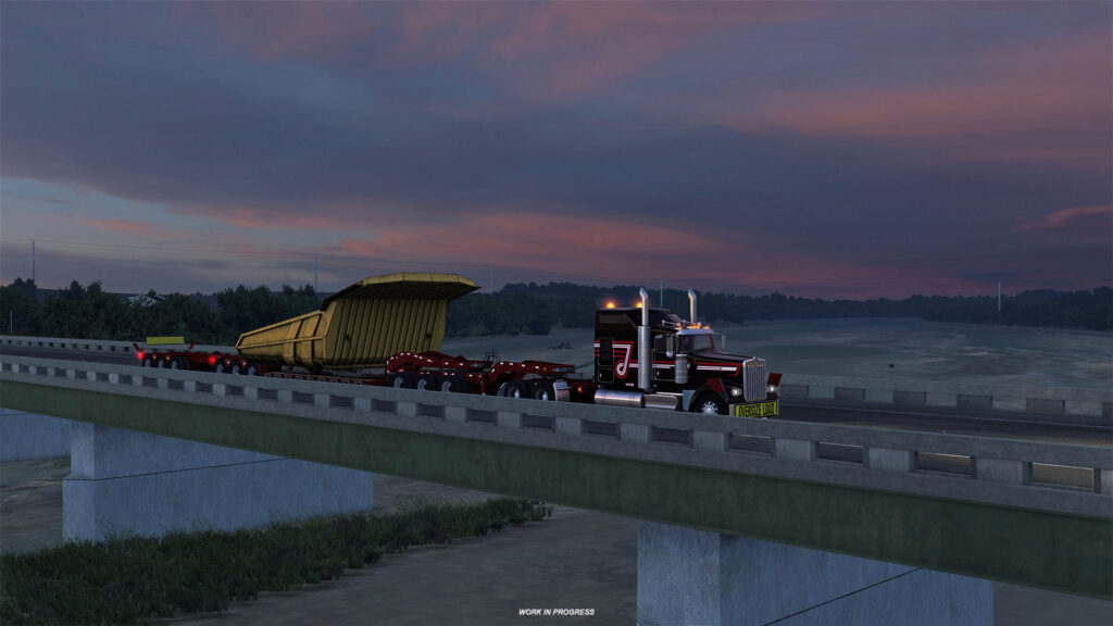 American Truck Simulator – Nebraska için Special Transport Rotaları 3 american truck simulator Nebraska BIG in Nebraska 3