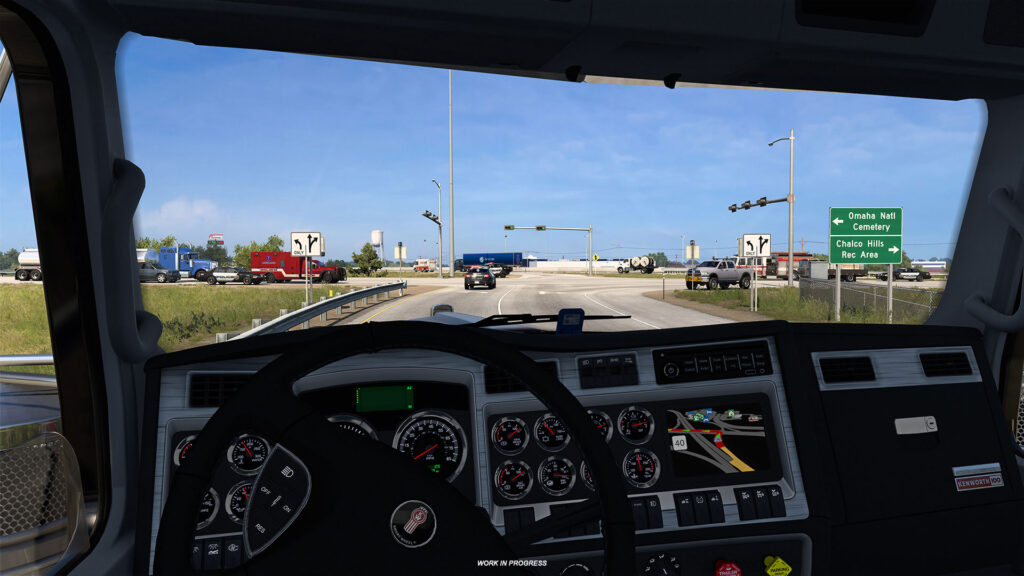 American Truck Simulator – Nebraska için Special Transport Rotaları 4 american truck simulator Nebraska BIG in Nebraska 4
