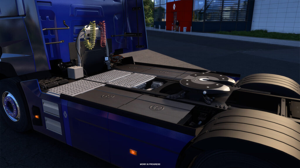 ETS 2’nin İlk Elektrikli Çekicisi Renault Trucks E-Tech T Geliyor! 4 ets 2 Renault Trucks E Tech T screenshots6