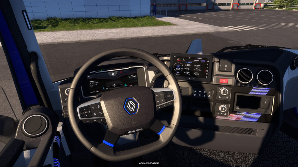 ETS 2’nin İlk Elektrikli Çekicisi Renault Trucks E-Tech T Geliyor! 13 ets 2 Renault Trucks E Tech T screenshots8