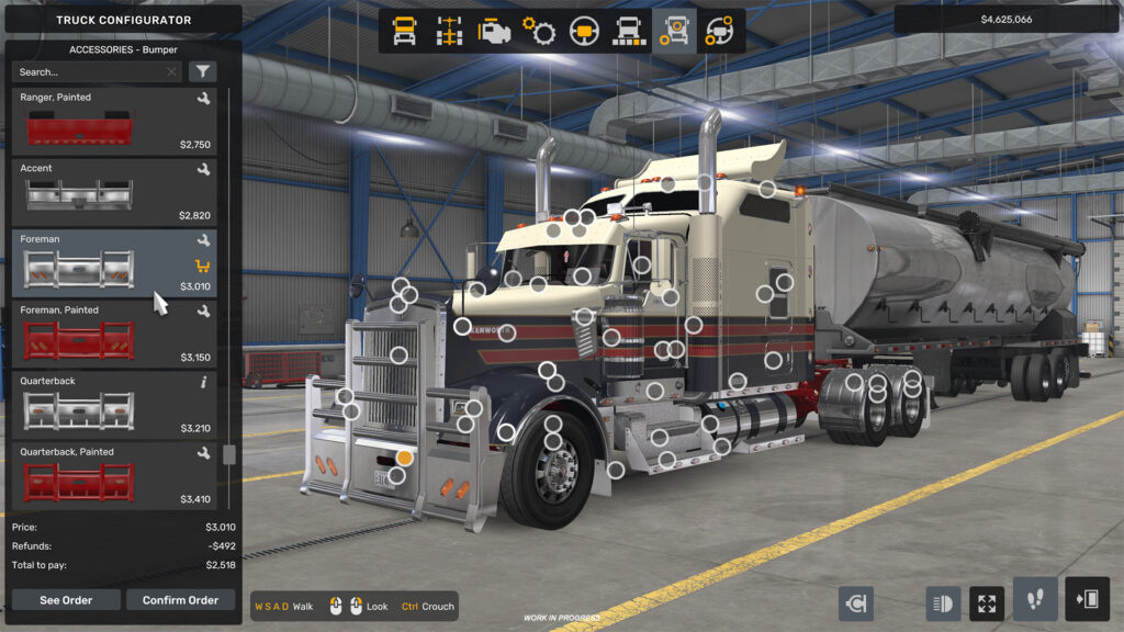 American Truck Simulator – 1.50 Güncellemesi 3 Configurator A