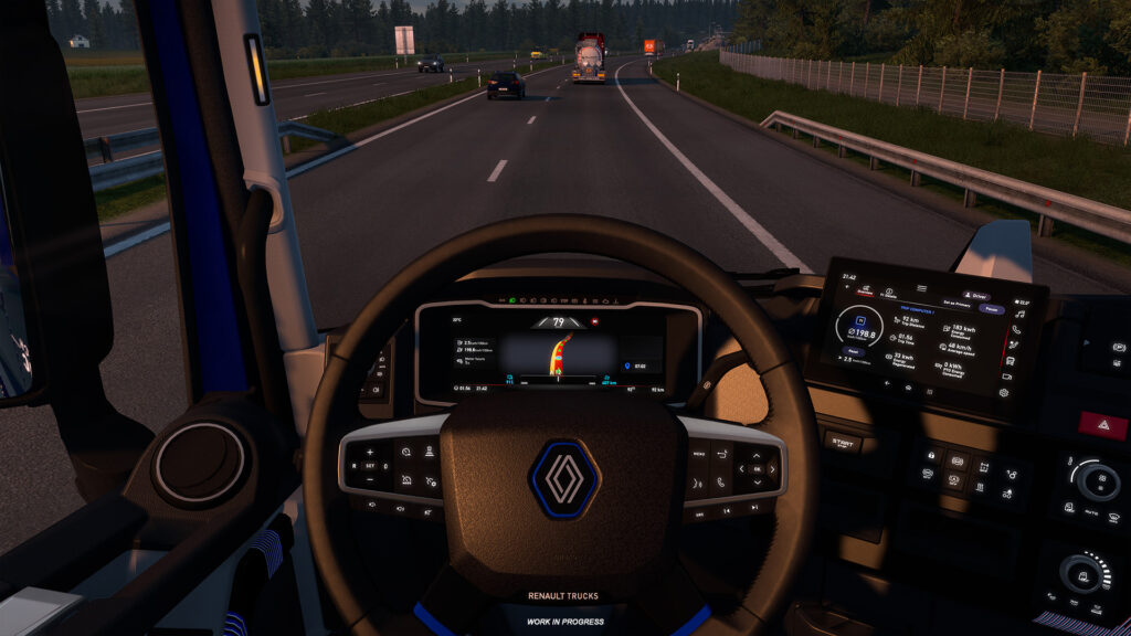 ETS 2’nin İlk Elektrikli Çekicisi Renault Trucks E-Tech T Çıktı! 7 ets 2 Renault Trucks E Tech T screenshots10