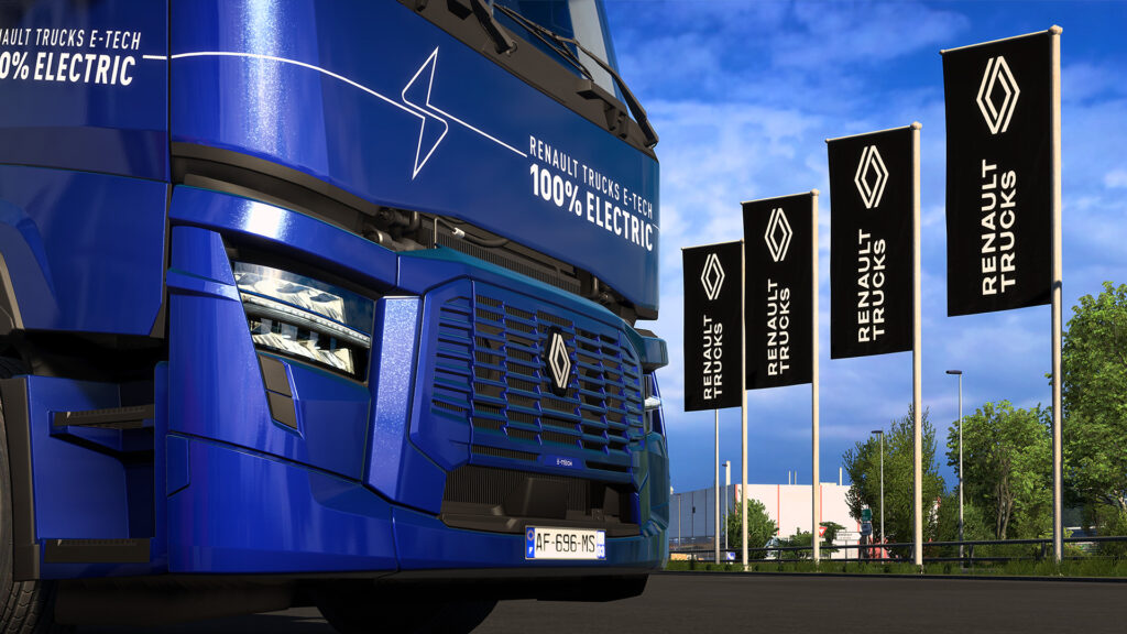 ETS 2’nin İlk Elektrikli Çekicisi Renault Trucks E-Tech T Çıktı! 3 ets 2 Renault Trucks E Tech T screenshots16