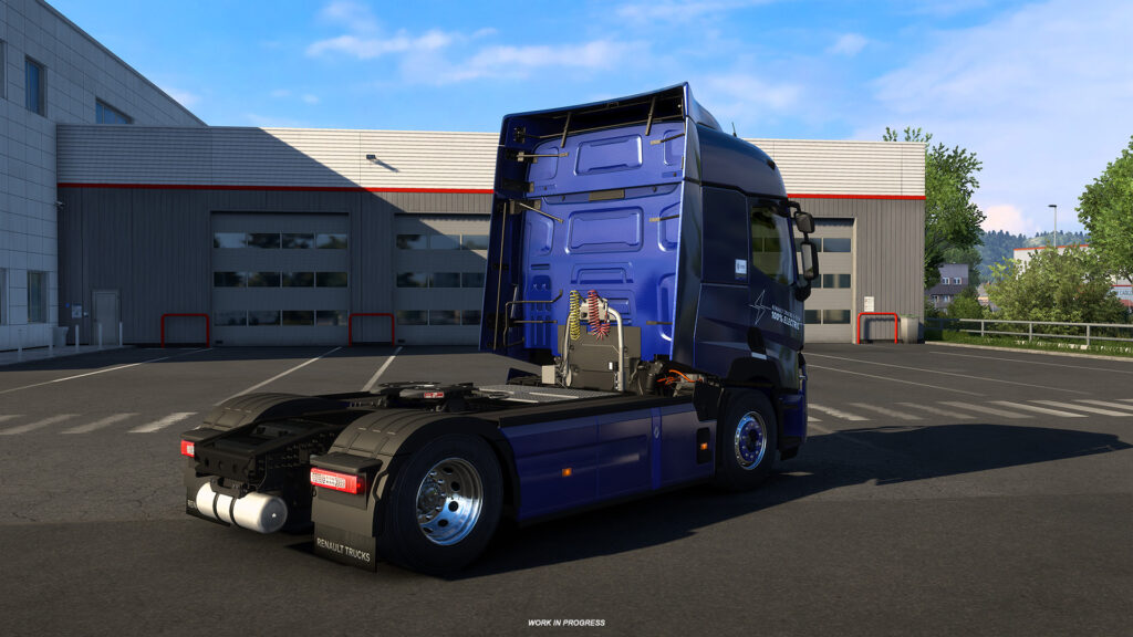 ETS 2’nin İlk Elektrikli Çekicisi Renault Trucks E-Tech T Çıktı! 4 ets 2 Renault Trucks E Tech T screenshots3