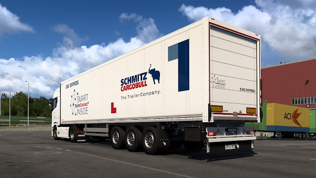 ETS2'de Schmitz Cargobull Treyler Paketi - Yeni DLC Steam'de 1 01