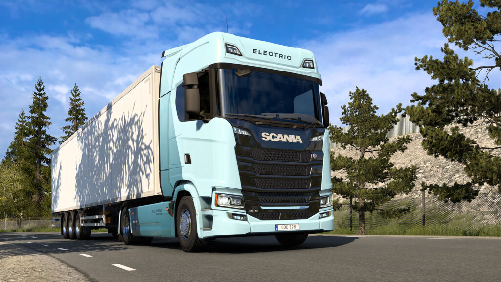 ETS 2: Yeni Scania S BEV Elektrikli Çekici Güncellemesi 1 ETS 2 Scania S BEV Release1 1