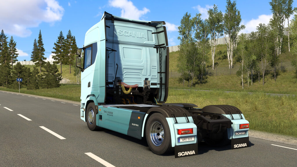 ETS 2: Yeni Scania S BEV Elektrikli Çekici Güncellemesi 10 ETS 2 Scania S BEV Release10 1