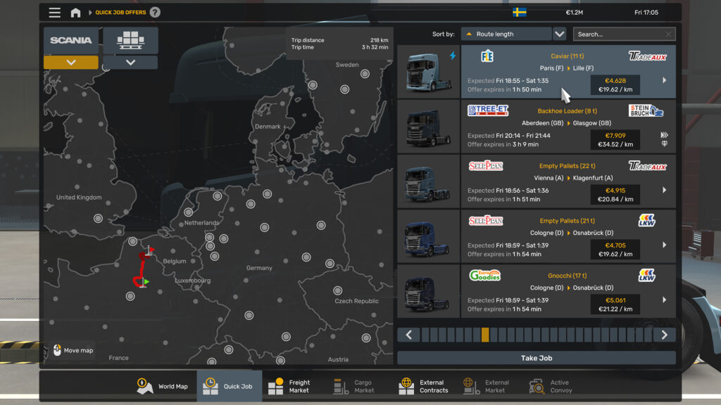 ETS 2: Yeni Scania S BEV Elektrikli Çekici Güncellemesi 12 ETS 2 Scania S BEV Release12