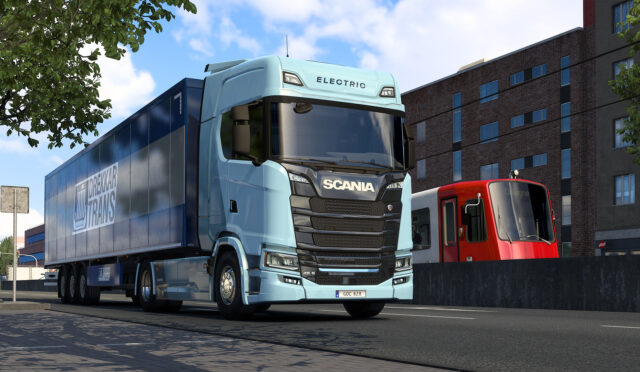 ETS 2: Yeni Scania S BEV Elektrikli Çekici Güncellemesi