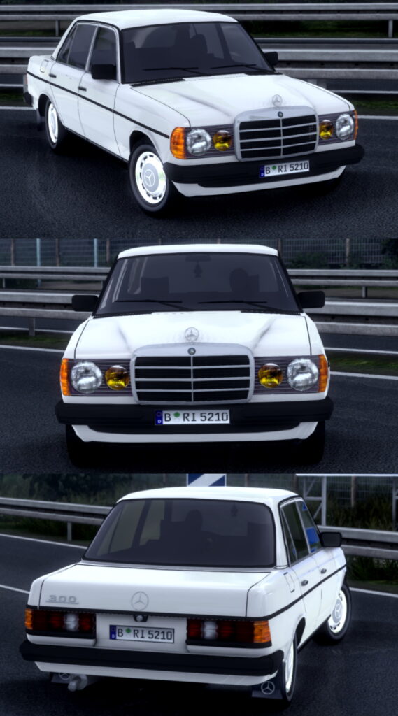 Mercedes Benz 280E W123 1983 1.0 1.50x 2