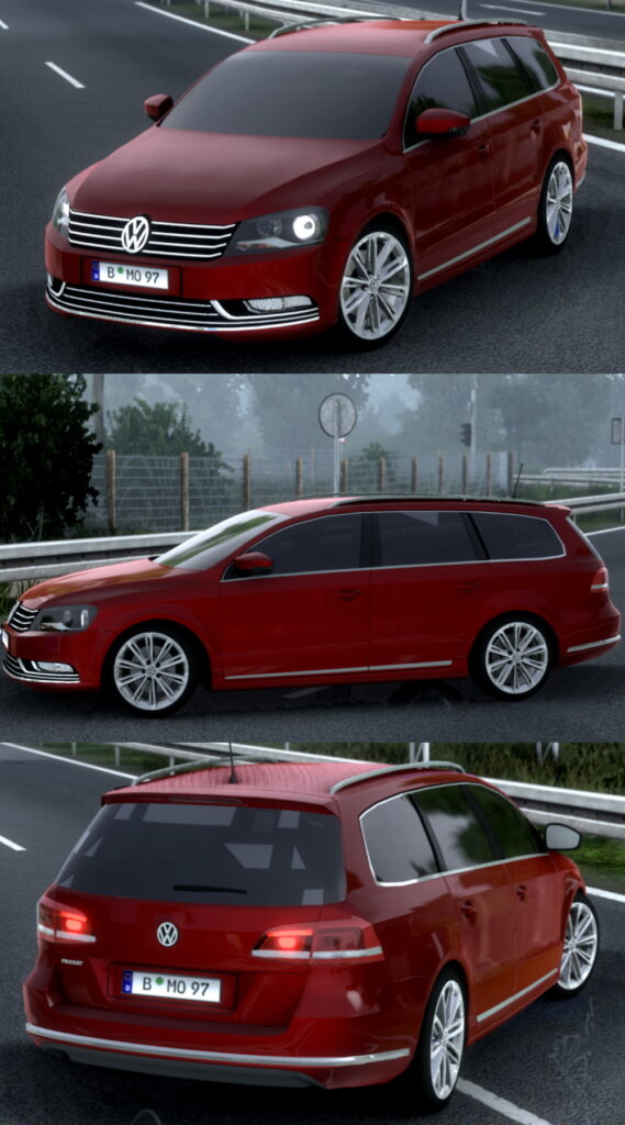 ETS 2 Volkswagen Passat B7 1.9TDI 1.2 1.50x 1 Volkswagen Passat B7 1.9TDI 1.2 1.50x 1