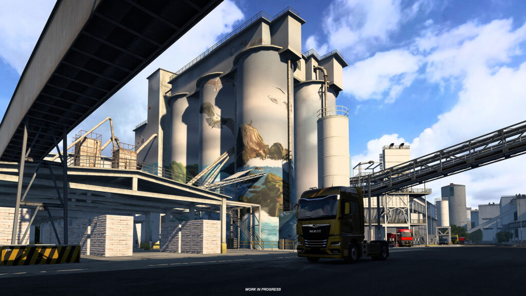ETS 2 Greece Cement Plant inThessaloniki 3