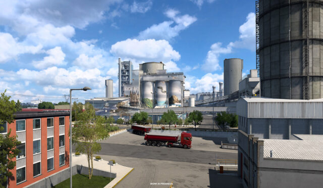 ETS 2 Greece DLC: Selanik’teki Çimento Fabrikası