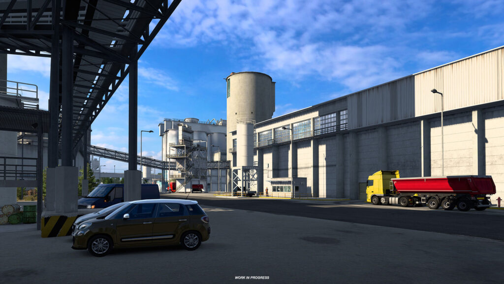 ETS 2 Greece Cement Plant inThessaloniki 8