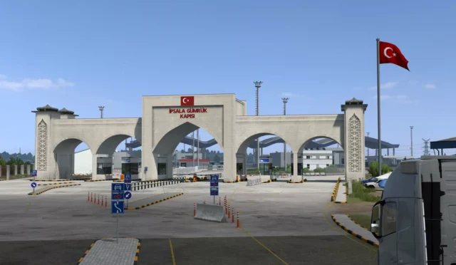 ETS 2 için 1.53 güncellemesi ile İpsala Gümrük Kapısı eklendi!