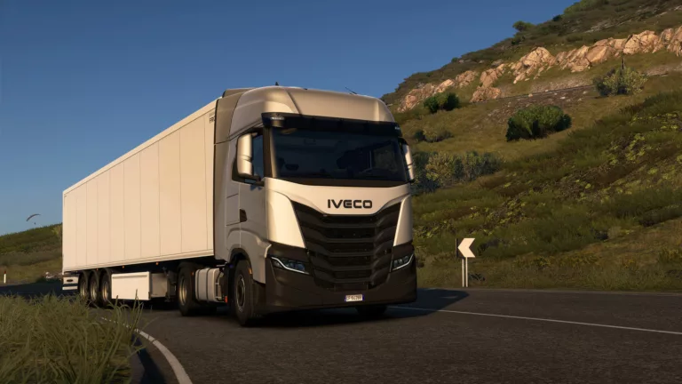 ETS 2 için 2025 model IVECO S-Way çekicisi sürpriz bir şekilde yayınlandı 13 Euro Truck Simulator 2 Iveco S Way 15 768x432 1