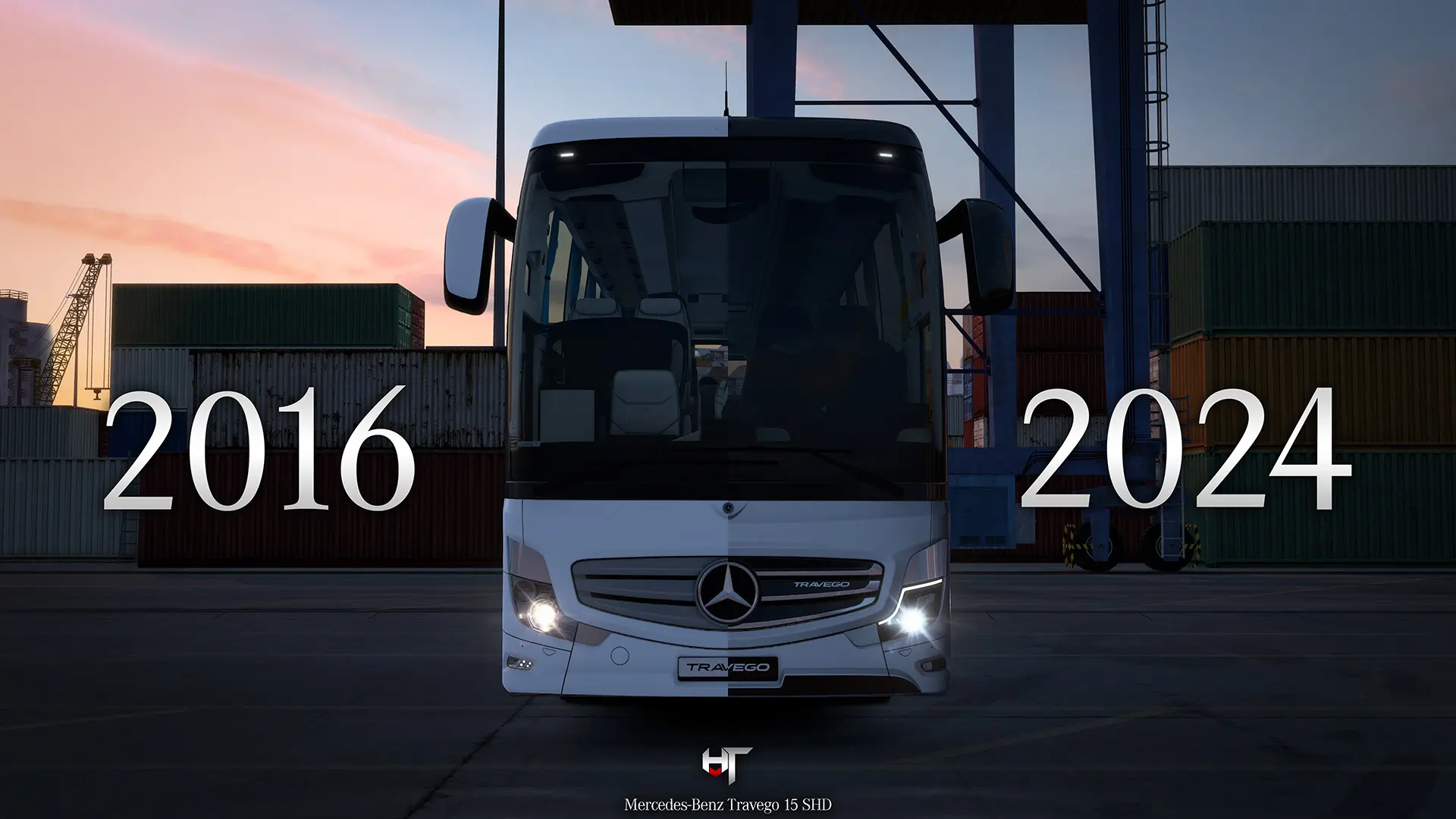 ETS2 – Mercedes Benz New Travego 15 SHD V1.54 Modu – 1.54