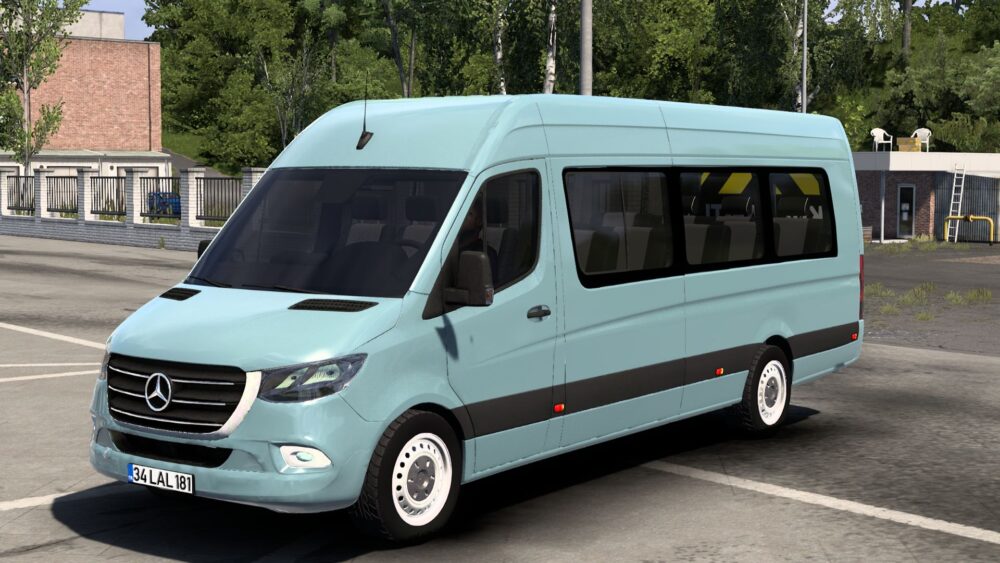 ETS2 Mercedes Benz Sprinter 2021 v1.58
